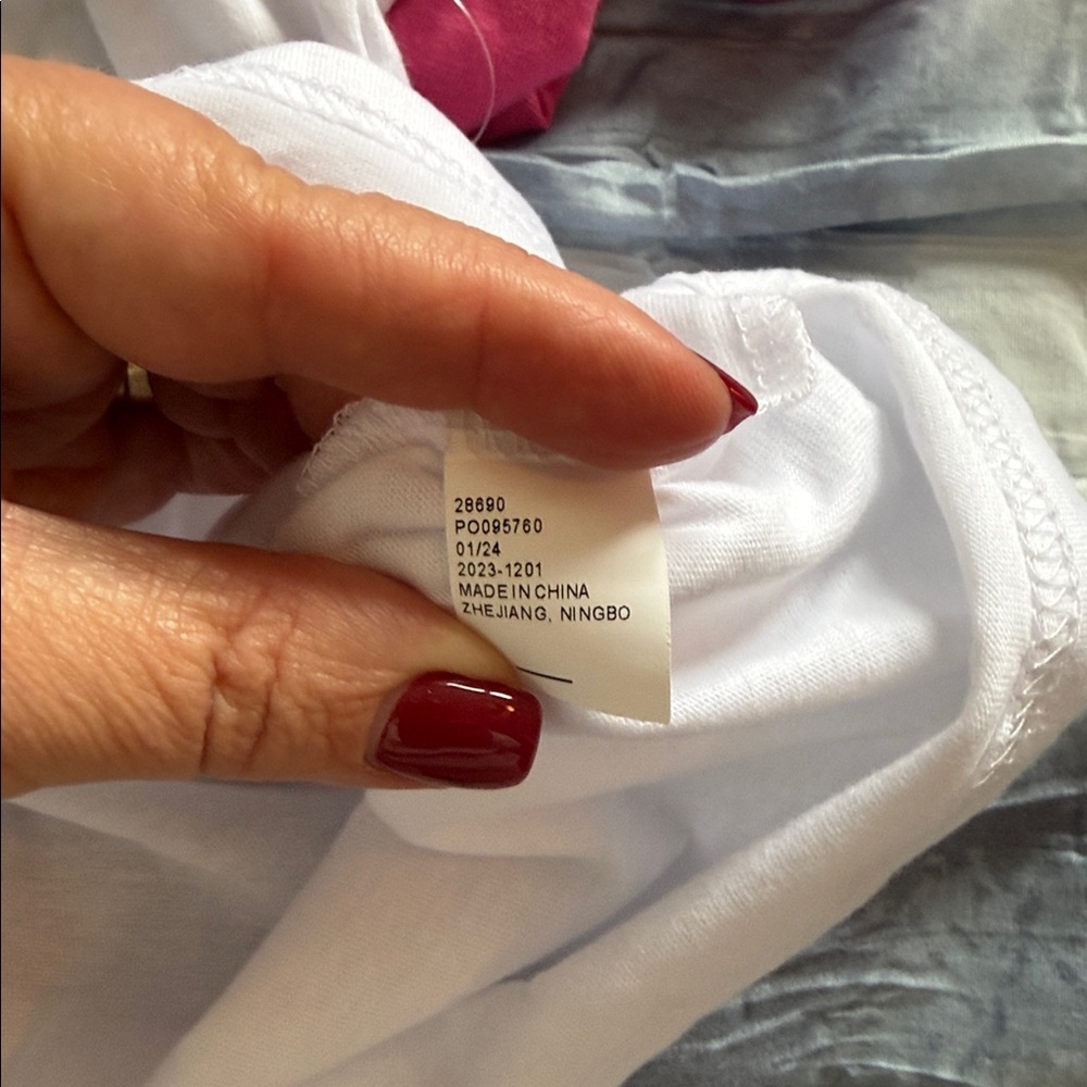 Hello Kitty White Tee with Red Graphic Pocket - Picture 6 of 7